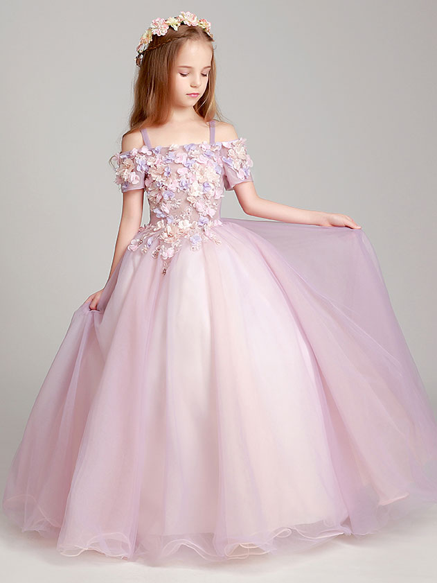 Flower Girl Princess Ball Gown Party ...